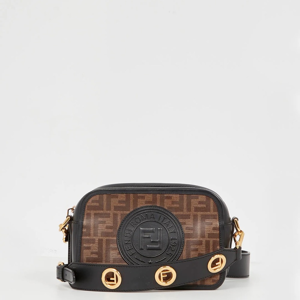💕SOLD💕FENDI Zucca Camera Bag - Crossbody